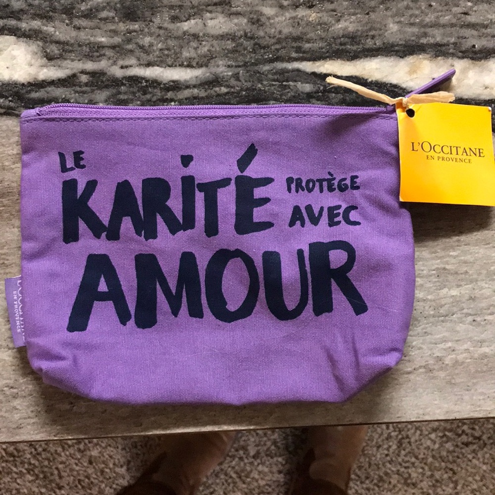 Never used small makeup bag